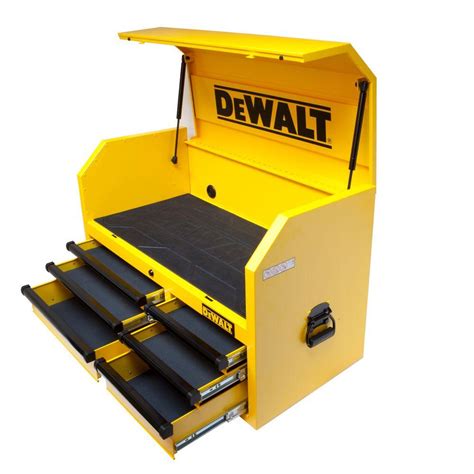 dewalt steel top shelf tool box|DeWalt cordless tools storage.